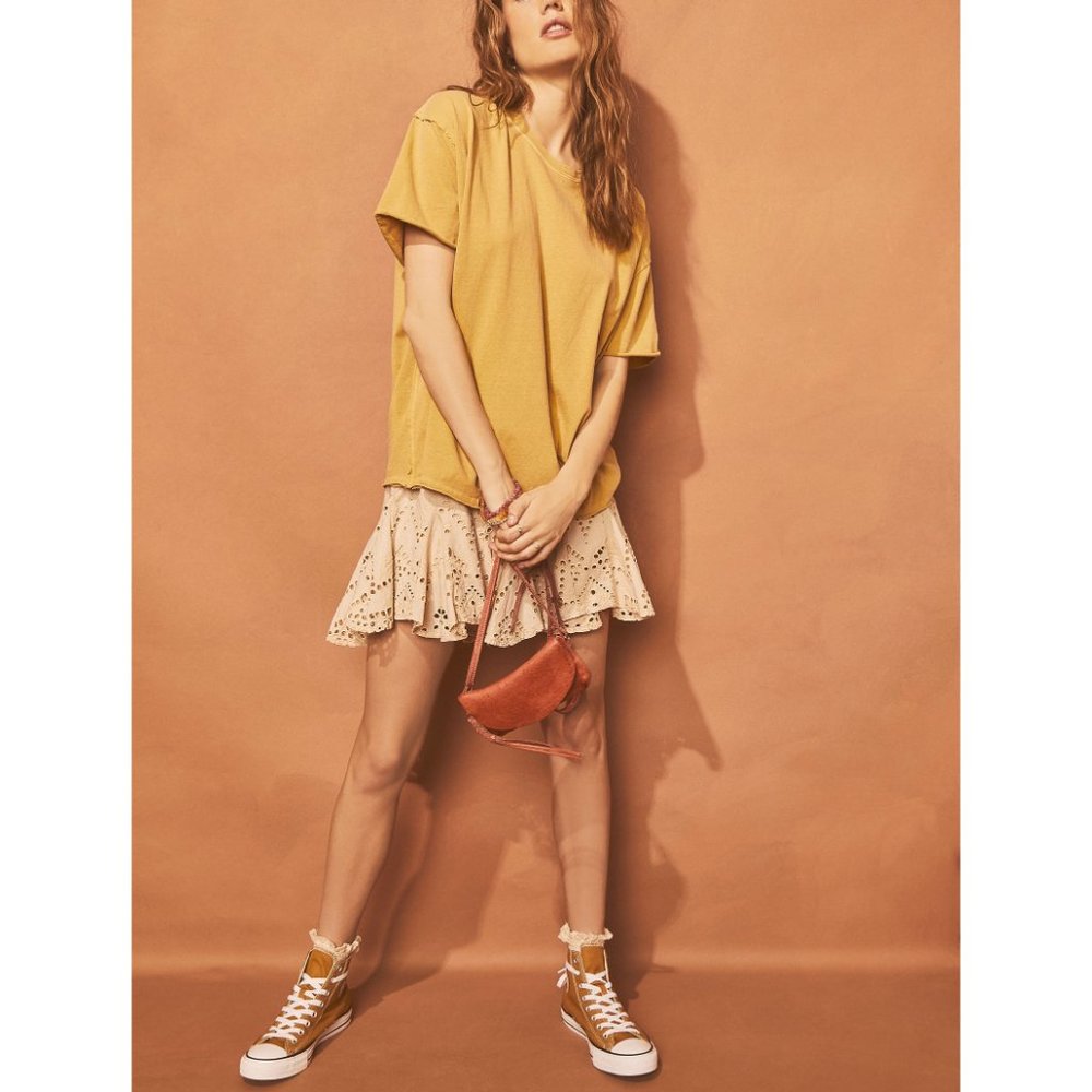 🎉LAST CHANCE🎉 FREE PEOPLE Serenity Mini Skort / Tea - Picture 11 of 12